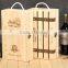 Canada wooden wine box with premium quality