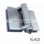 Stainless steel 316L hinge or casting glass to glass hinge for glass door