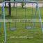 children two seater round plastic swing