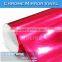 CARLIKE 1.52*20M Stretchable Red Chrome Glossy Car Wrap Film