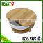 Food use and Eco-Friendly Feature ceramic salad bowl with bamboo shelf food storage bowl 2015 HOT SELLING salad bowl