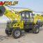 4 WD Wheel loader and the hot sale mini loader Backhoe loader