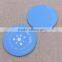 custom embossed logo soft pvc coaster