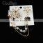 Fashion Jewelry Popular Imitation Pearl Beads MC STONE Long Chain Brooches Pin Gift Collar Corsage Dresses Apparel Accessories