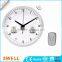 wholesale new design glass painting wall clock , wall clock glass