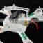 Headless mode 2.4G 6-axis micro quadcopter with LED lights.