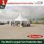 3X3 white pagoda style tent with sides for outdoor exhibition
