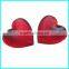 25mm Heart Gemstone Accessories ,Resin Flatbak Rhinestone ,Sewing Rhinestone