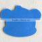 Custom rubber badge label with color logo pvc label for garment