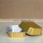 gold lacquered aluminum foil for food container