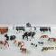 model figure, model animals, scale animals for Z scale, plastic building resin farm cow for 1/150