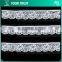 Width 2.1 Centimeter Black Stretch Tape Trim Spandex Jacquard Elastic Lace