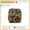 Decorative Wool Jute Knitted Pouf for Home Decor at Optimum Rate