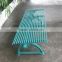 Cast iron leg bench outdoor metal bench for park