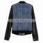 Design Women Jacket, Denim Jacket Leather Sleeves