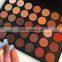 wholesale eyeshadow palette,Hot 35 customized warm color eyeshadow palette