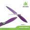 Hot selling color knife set with acrylic block swiss knife set