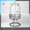 Wholesale Clear Glass Dispenser Decanter High Quality Glass Jar With Tap