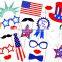 2016 sparkling wedding ceremony Mr and Mrs bride and groom party photo booth props