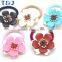 <<<New Design Fashion Korean Style Hair Accessories Cute Flower Alloy Elastic For Girls Fabric Hair Bands/