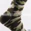 cheap young man fashion camo design non slip dots socks