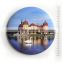 scenery tinplate round magnet