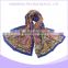 New type top sale promotional silk scarves