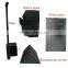 jeneca Triangle glass fish tank with water filter, led