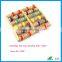 Foot Colorful Wheels Wooden Roller Relax Stress Relief Massager Board