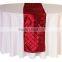 Pink Wedding Home Pintuck Table Runner