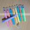 high quality solid material wax non-toxic colorful gel crayon highlighter pen