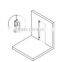 SH-90BD Factory-made zinc alloy ,SUS201/304/316 Mirror/Mat flexible Door hinge,HOT-sale glass fitting double sides shower hinge