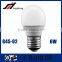 2016 Hot Sale G45 6W 7w 85-265V E27 E14 Led Light Bulb