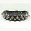 Fashion Cat Pet Belts Genuine Leather Spike Dog Collars