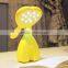 New product modern rabbit rechargeable led desk lamp