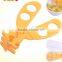 High quality safety baby food scissor ,baby feeding cutter , multifunctional food shear