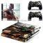 Fashionable style ! skin sticker for ps4 vinyl decal cover two controller