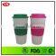 16oz insulated double wall thermal plastic coffee tumbler