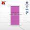 High quality metal vertical drawer cabinet 3 drawers colorful filing cabinet