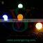2wires Rubber 230V 100 meters E27 lamp holder for outdoor decoration led festoon belt light