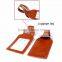 Hot selling leather cover of travel passport holder with luggage tag