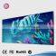 HD 55 inch shopping mall narrow bezel samsung LCD advertising display screen