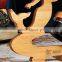 WR005/100% Bamboo Material Hot Sale Mermaid Shaped Folding Bamboo Red Wine Rack