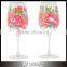 Lilly Inspired Wine Glass