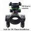 Good quality dual adjustable full protcetion bicycle phone holder for 3.5-5.8 inch smart phone