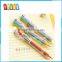 6 in 1 Colors Refill Ballpoint Pen, Promotional Plastic Pen