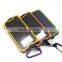 20000mAh Waterproof Mobile Solar Charger with Dual USB