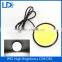 Auto Car Drl COB Day Light Round Led Daytime Running Light Drl For Audi