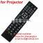ZF Black 25 keys Projector Wireless ir pc Remote Control for Lixun endoscopic film projector with Keyboard Function,Laser