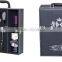6 wine bottle gift box in PU leather material with metal handle